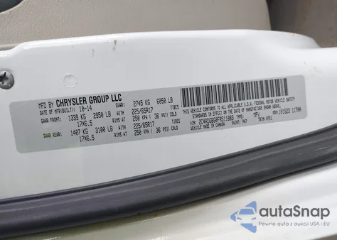 2015 Dodge Grand Caravan American Value Pkg from USA, damaged, VIN 2C4RDGBG0FR511883